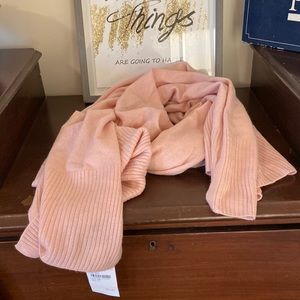 Halogen cashmere pink scarf